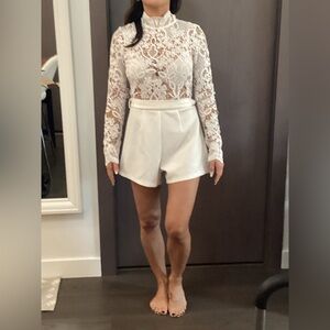Lace onesie small short